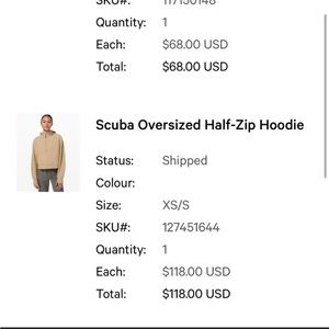 Lululemon scuba hoodie